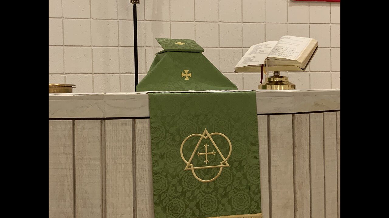 *Second to Last Sunday in Church Year 11/16/15