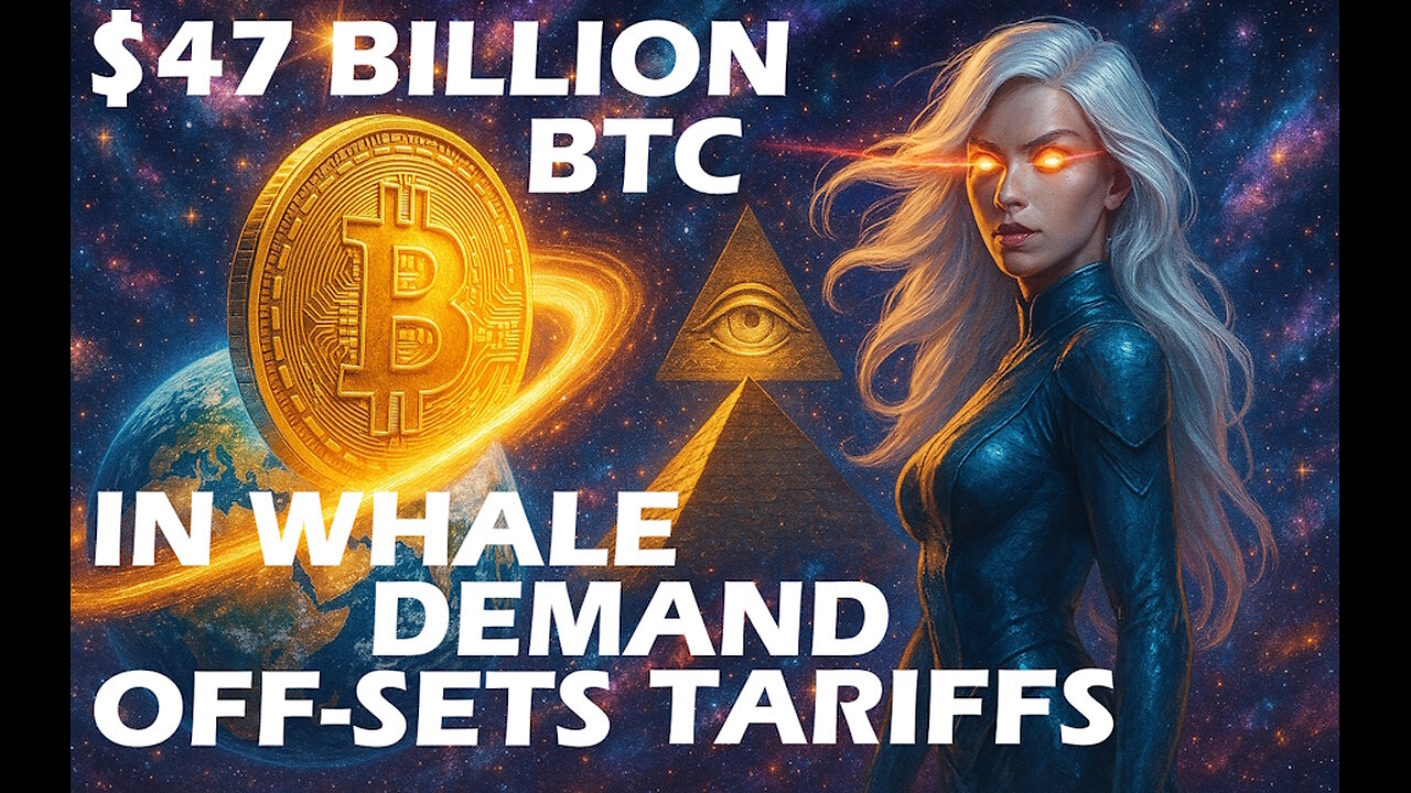 $47 Billion Bitcoin Inflows Offsets Tariff Sell-off!
