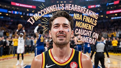 TJ McConnell's HEARTBREAKING NBA Finals Moment Caught on Camera!