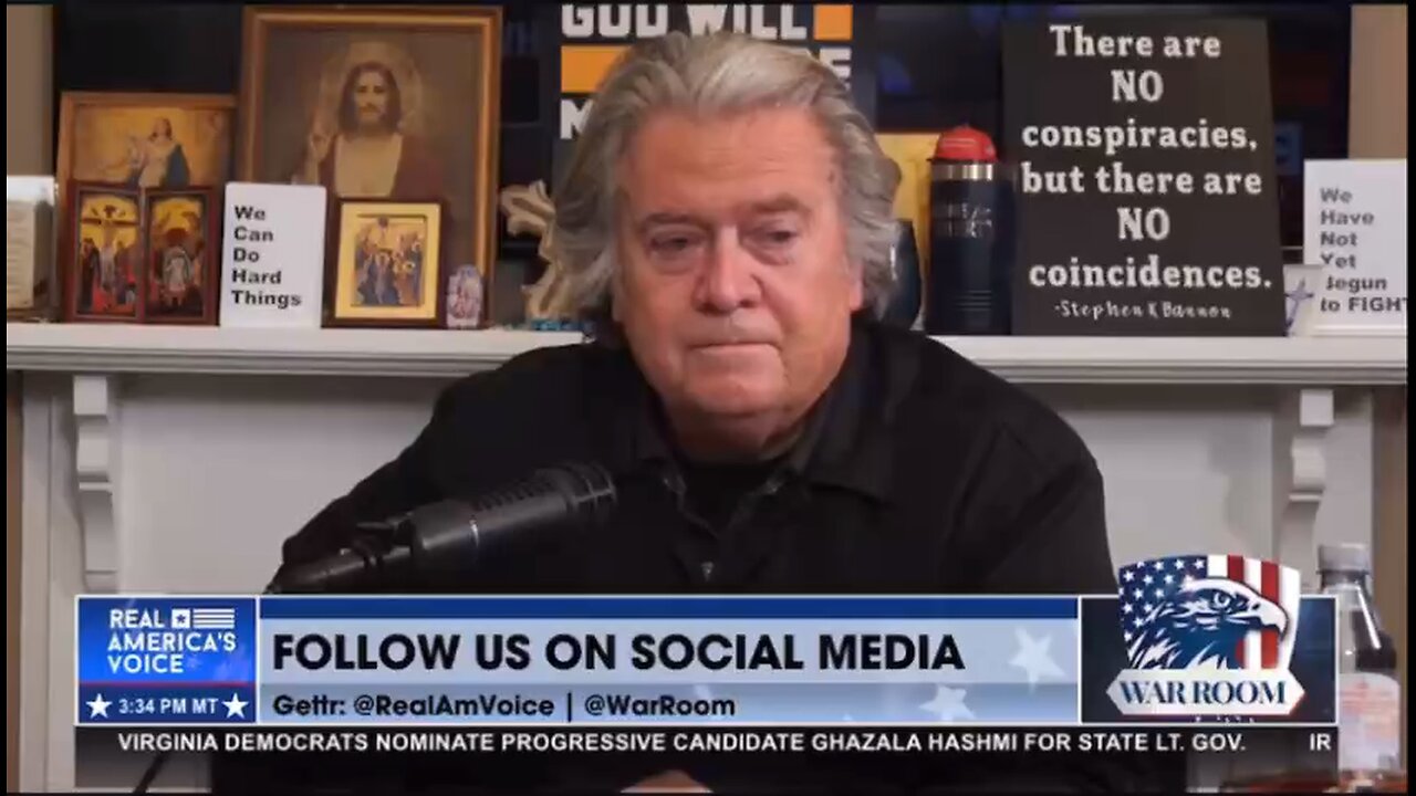 PRE BOMB VIDEO - Bannon was right