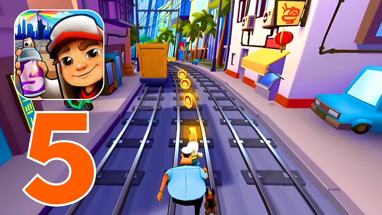Subway Surfers - Gameplay Walkthrough Part 5 - Small Chase (iOS, Android)