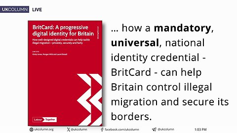 From ‘Change’ to Checkpoints: Labour’s Ongoing Digital ID Agenda—Now with BritCard | UK Column News