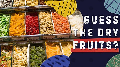 Guess the Dry Fruit in 5 Seconds! 🧠 | Ultimate Dry Fruit Quiz 2025
