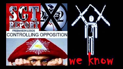 Freemason Symbols Hidden In SGT Report X22 Report Controlled Opposition In Alternative News Media