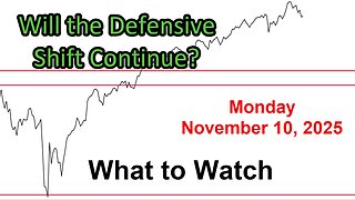 What to Watch Update for Monday November 10, 2025