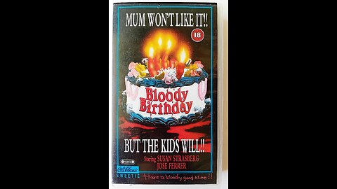 Bloody Birthday 🎂🗡 1986