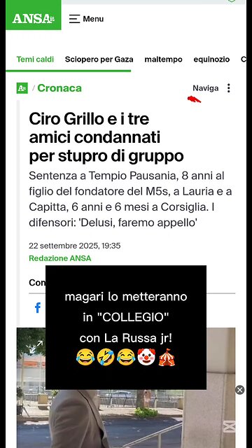 la notizia del giorno