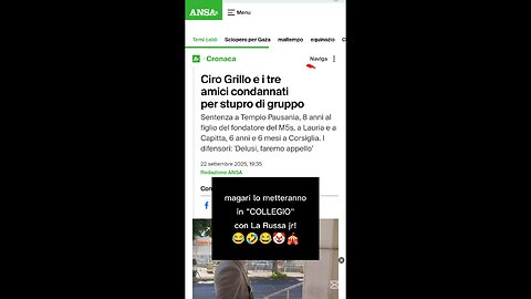la notizia del giorno