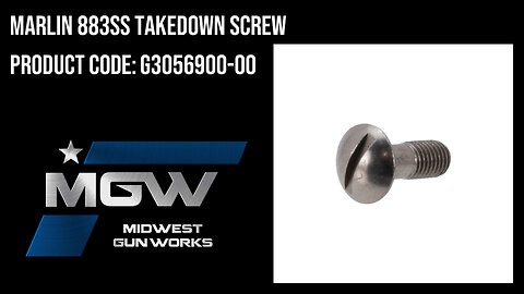 Marlin 883SS Takedown Screw - G3056900-00