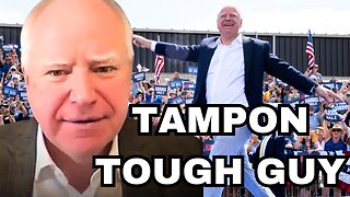 Democrat failure Tim Walz says he can beat MAGA's ass!