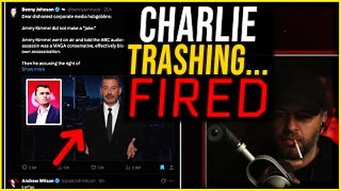 Jimmy Kimmel FIRED For TRASHING Charlie Kirk | ANDREW WILSON
