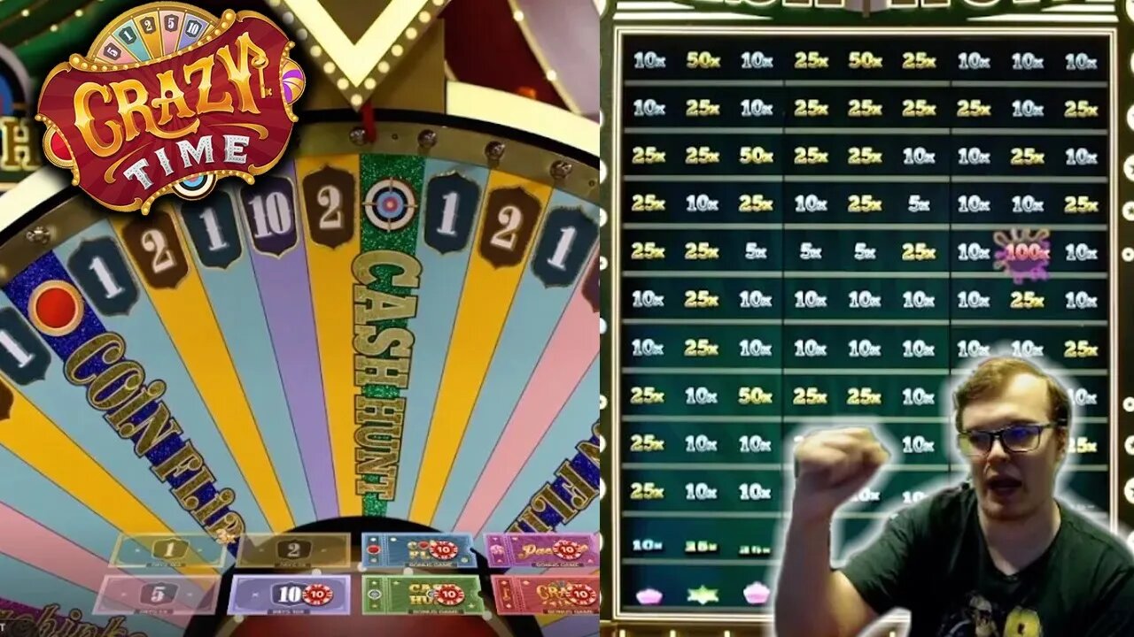 IMPOSSIBLE CASH HUNT WIN ON CRAZY TIME!
