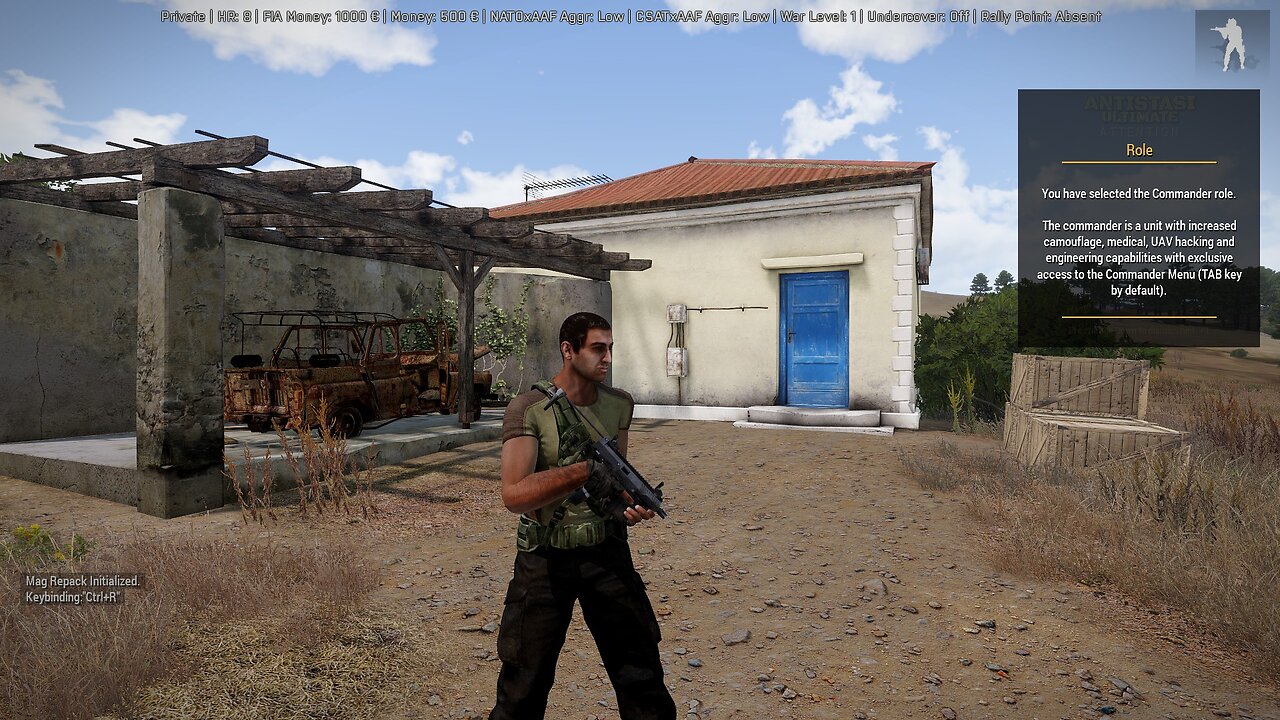 Starting a New Antistasi Guerilla Movement on Altis
