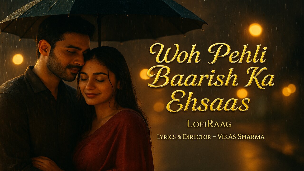 Woh Pehli Baarish Ka Ehsaas | Romantic Baarish Song | Romantic Song | Viral Hindi Song | LofiRaag