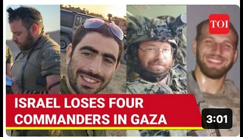 "Four IDF Commanders Killed as Hamas Strikes Southern Israel Amid Gaza Conflict"