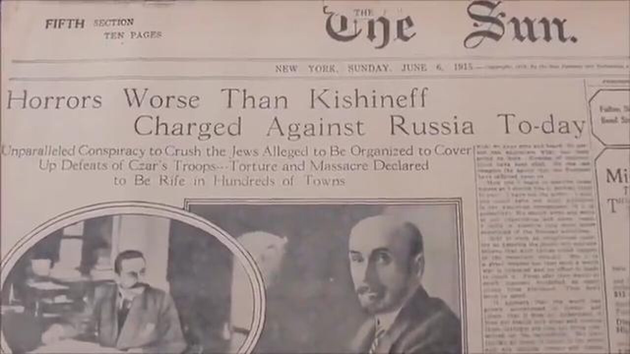 "Six Million Jews" Printed in Newspapers From 1915 To 1938 (over 256 Times!) Before WWII!