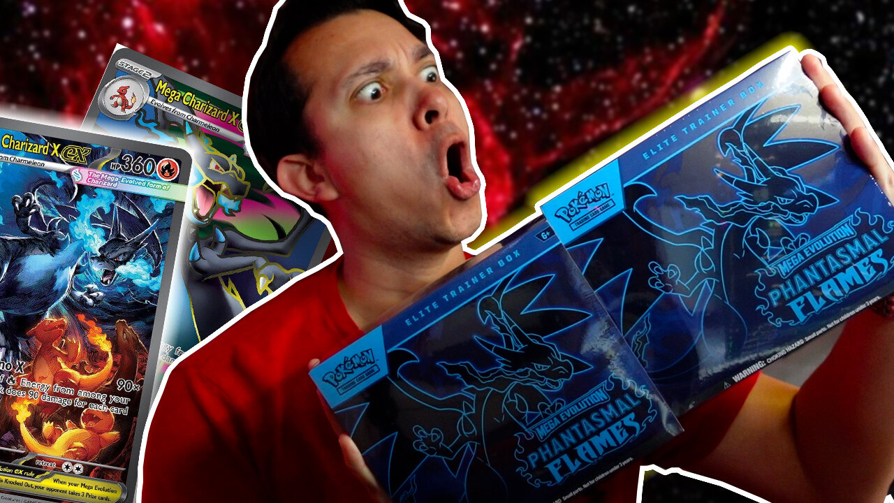 Opening the HYPE Mega Evolution Phantasmal Flames ETB — Can We Pull Charizard?! (CRAZY PRICES!)