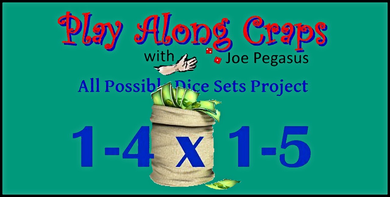 1-4 x 1-5 Dice Set On Hard Table