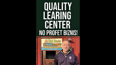 “Quality Learing Center” Found Inside Idaho Bar — No Profet Biznis!