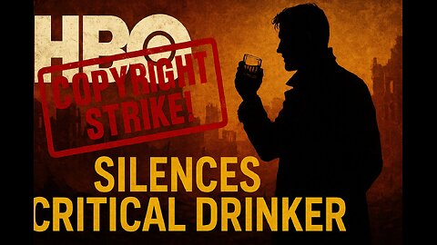 HBO Copyright Strikes Critical Drinker | ‘Last of Us Falling Apart’ Censored