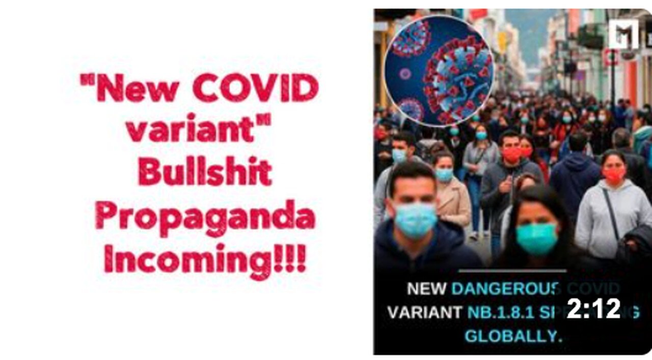 News outlets are relentlessly reporting on the rapid global spread of a dangerous "new COVID variant".
