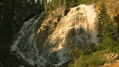 Nature’s White Noise: Alberta in Autumn ASMR Waterfall Compilation