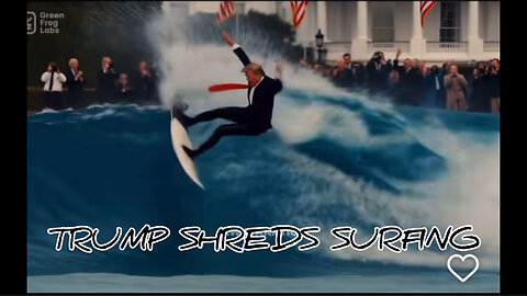 TRUMP shreds SURFING WAVES, Biden is a SPONGER, Musk & Zuck are total KOOKS!