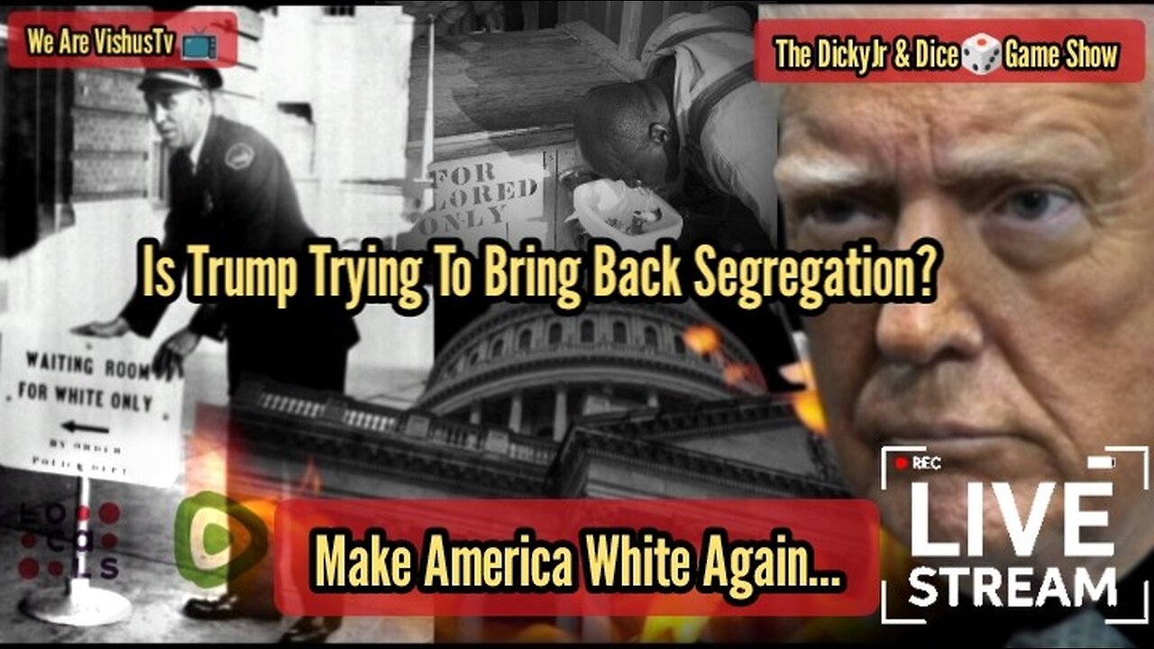 Is Trump Trying To Bring Back Segregation? #VishusTv 📺