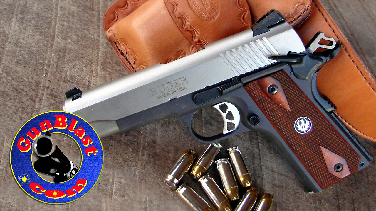 Ruger Lightweight SR1911CMD-A 45 ACP Semi-Automatic Pistol
