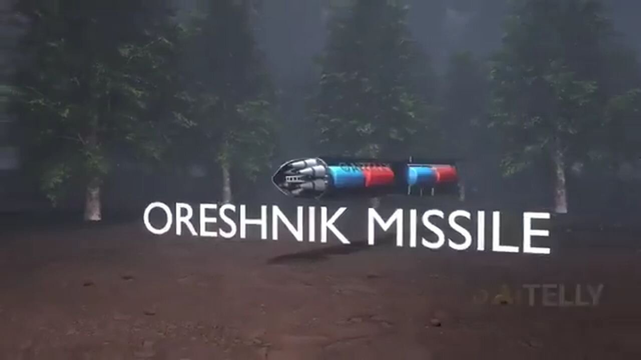 Informační video o raketovém hypersonickém systému Orešnik