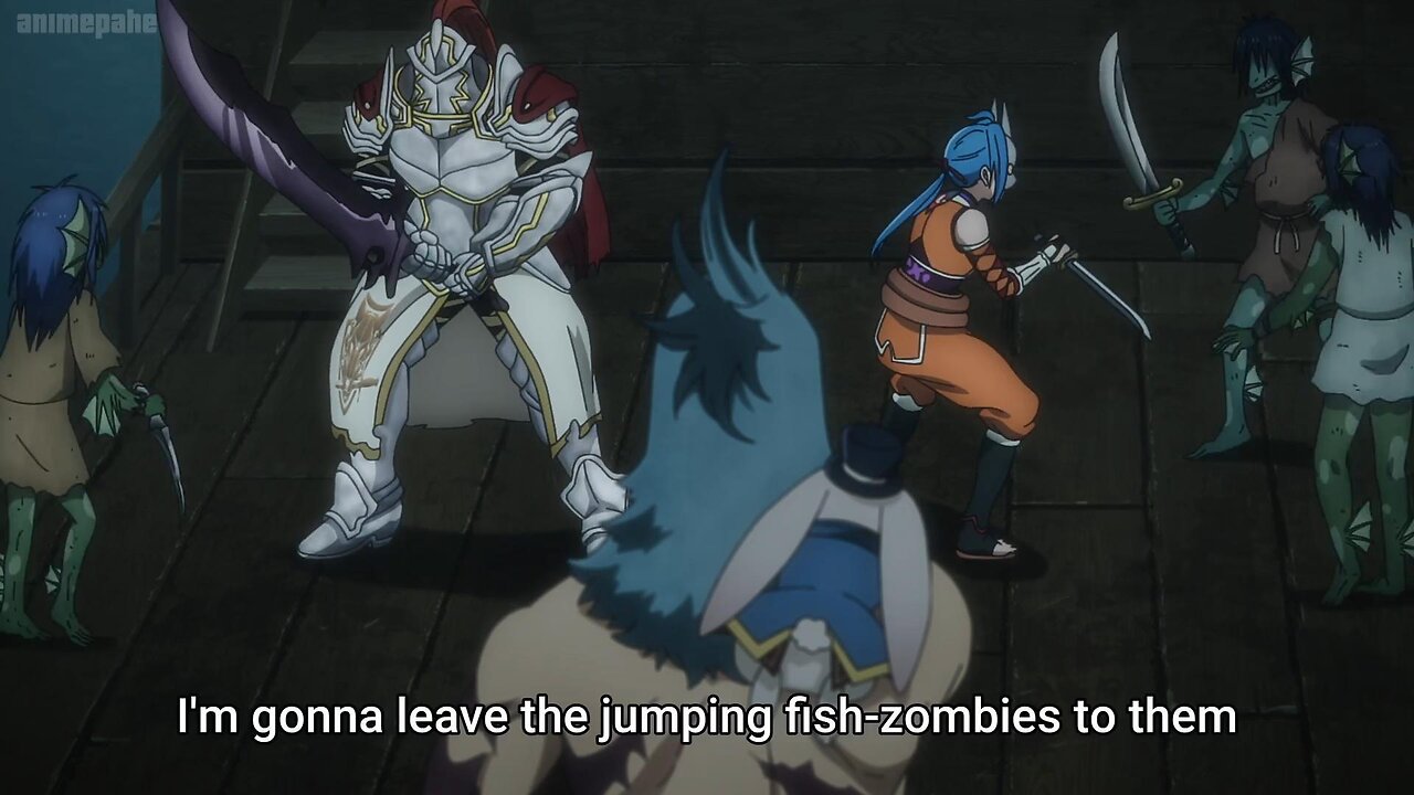 time to fight zombie fish | Shangri-La Frontier Season 2