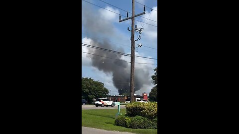 Three firefighters were injured while responding to a building explosion in