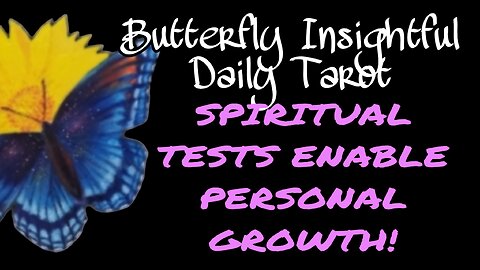 SPIRITUAL TESTS ENABLE PERSONAL GROWTH! A quiet life isn't always an easy life! #tarotreading #tarot
