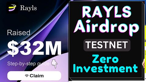 👻 Rayls Labs Testnet Confirmed Airdrop Full Guide with Raised $32.3 Million || by Perfect Player