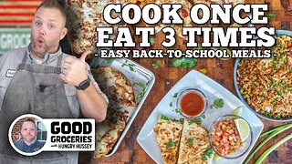 3 Easy Back to School Meals on the Blackstone Griddle
