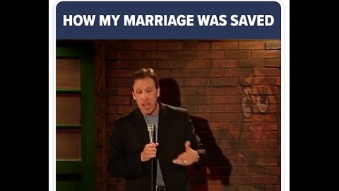 How my marriage was saved.. Jeff Allen
