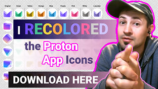 Install ReColored Proton App Icons On Your (DeGoogled) Android Phone