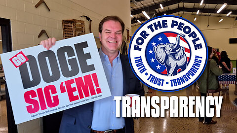 David Cross -For The People -Transparency