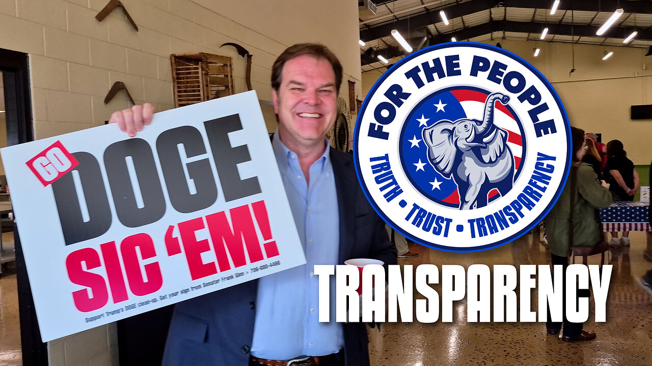 David Cross -For The People -Transparency