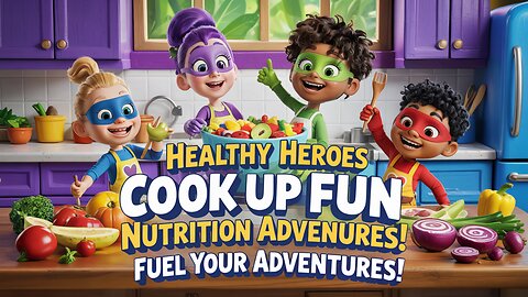Watch Kids Learn Healthy Habits With Hands-On Kitchen Adventures!