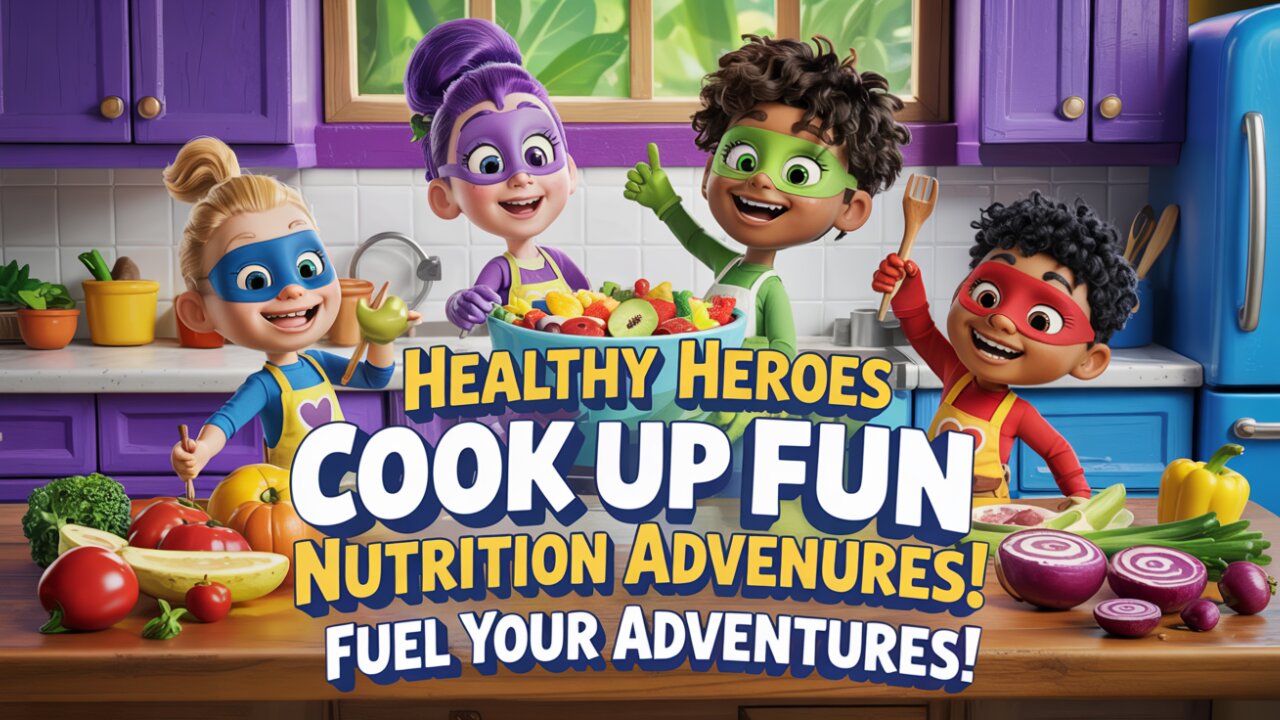 Watch Kids Learn Healthy Habits With Hands-On Kitchen Adventures!