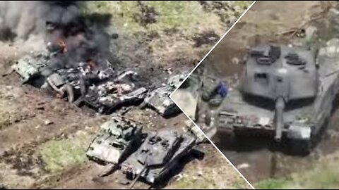 German Leopard Tanks Battlefield Failure - Russia's Military-Industrial Complex Is Not Impressed..