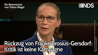 Rückzug von Frauke Brosius-Gersdorf: Kritik ist keine Kampagne | Tobias Riegel | NDS-Podcast
