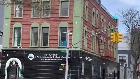 Residents can hear the Muslim call to prayer blasted through parts of New York 5 times a day