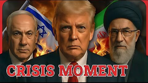 "Major Escalation!" Just happened In Iran-Israel War as Trump faces CRISIS MOMENT
