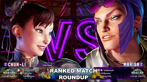 Kuya Kalbo SF6 Ranked Match Roundup. Chun Li Master Rank [Hori Fight Stick]