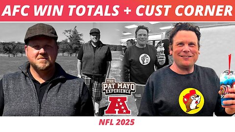 AFC Win Total Picks 2025, Odds, Division, Super Bowl Picks | Cust Corner Mini: Timers For Everything
