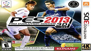 PES 2013 WALES vs CAMEROON Nintendo 3DS Gameplay 4K