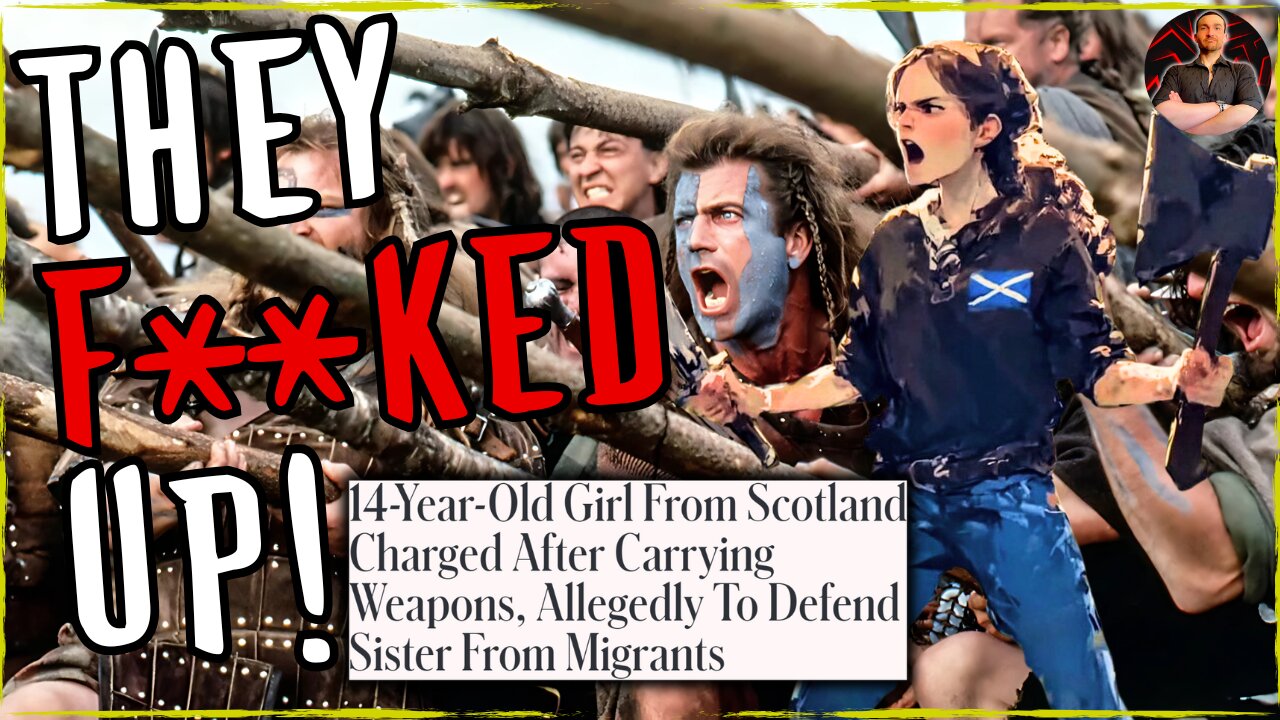 14 Year Old Scottish Girl ARRESTED For Doing What the Police REFUSE To