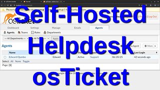 Free Open Source Helpdesk Software osTicket: Full Tour